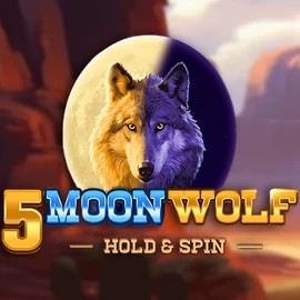 5 Moon Wolf slot icon by Apparat Gaming, available at Spinit Casino