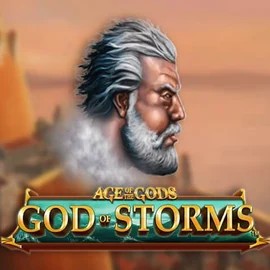 Age Of The Gods: God of Storms logo by Playtech at Spinit Casino