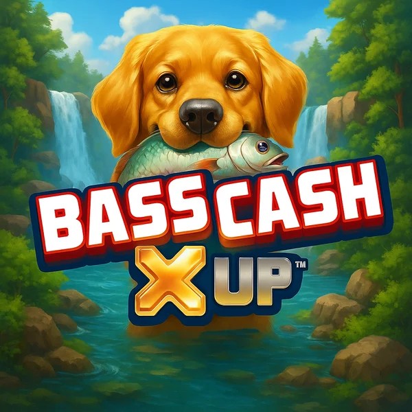 Bass Cash X UP by Alchemy Gaming, showcased at spinit.eu.com – game logo