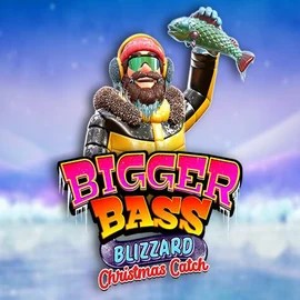 Bigger Bass Blizzard Christmas Catch slot logo by Pragmatic Play at Spinit Casino