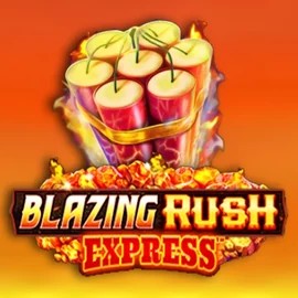 Blazing Rush Express logo by AreaVegas at Spinit Casino
