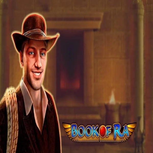 Book of Ra casino game by Greentube – featured logo at Spinit Casino