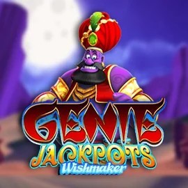 Official Jackpots logo: Genie Jackpots Wishmaker by Blueprint Gaming at Spinit Casino