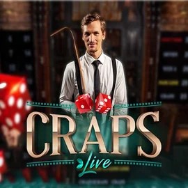 Live Craps slot logo by Evolution at Spinit Casino