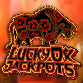Lucky Ox Jackpots online game logo by Rival on spinit.eu.com