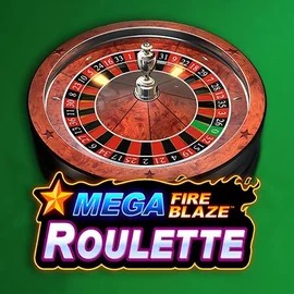Mega Fire Blaze Roulette logo by Playtech at Spinit Casino