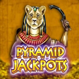 Pyramid Jackpots slot logo by King Show Games at Spinit Casino