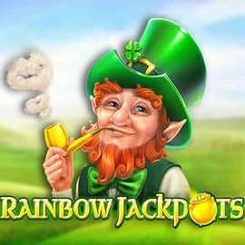 Rainbow Jackpots slot visual from Red Tiger Gaming available on spinit.eu.com