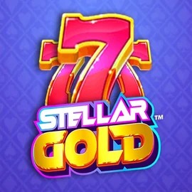 Stellar Gold by Snowborn Games, showcased at spinit.eu.com – game logo