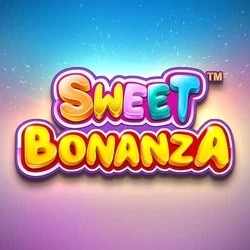 Sweet Bonanza slot logo by Pragmatic Play at Spinit Casino